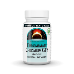 ChromeMate Chromium GTF 200mcg 60 Tablets