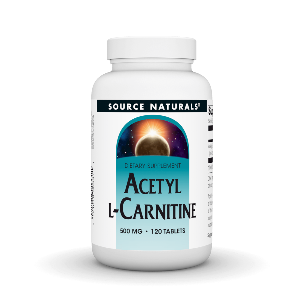 Source Naturals Acetyl L-Carnitine 250mg 60 Tablets