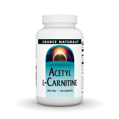 Source Naturals Acetyl L-Carnitine 250mg 60 Tablets