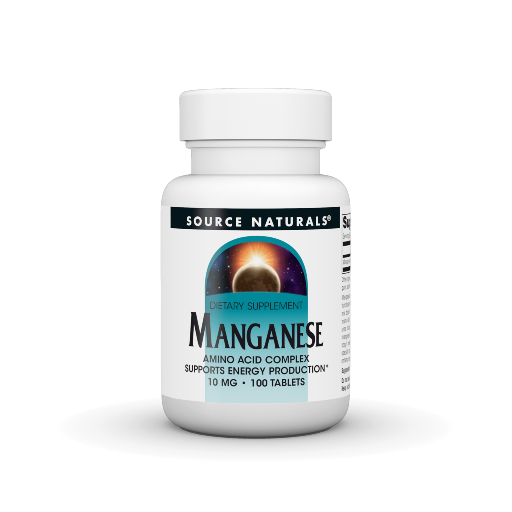 Manganese 10mg 100 Tablets