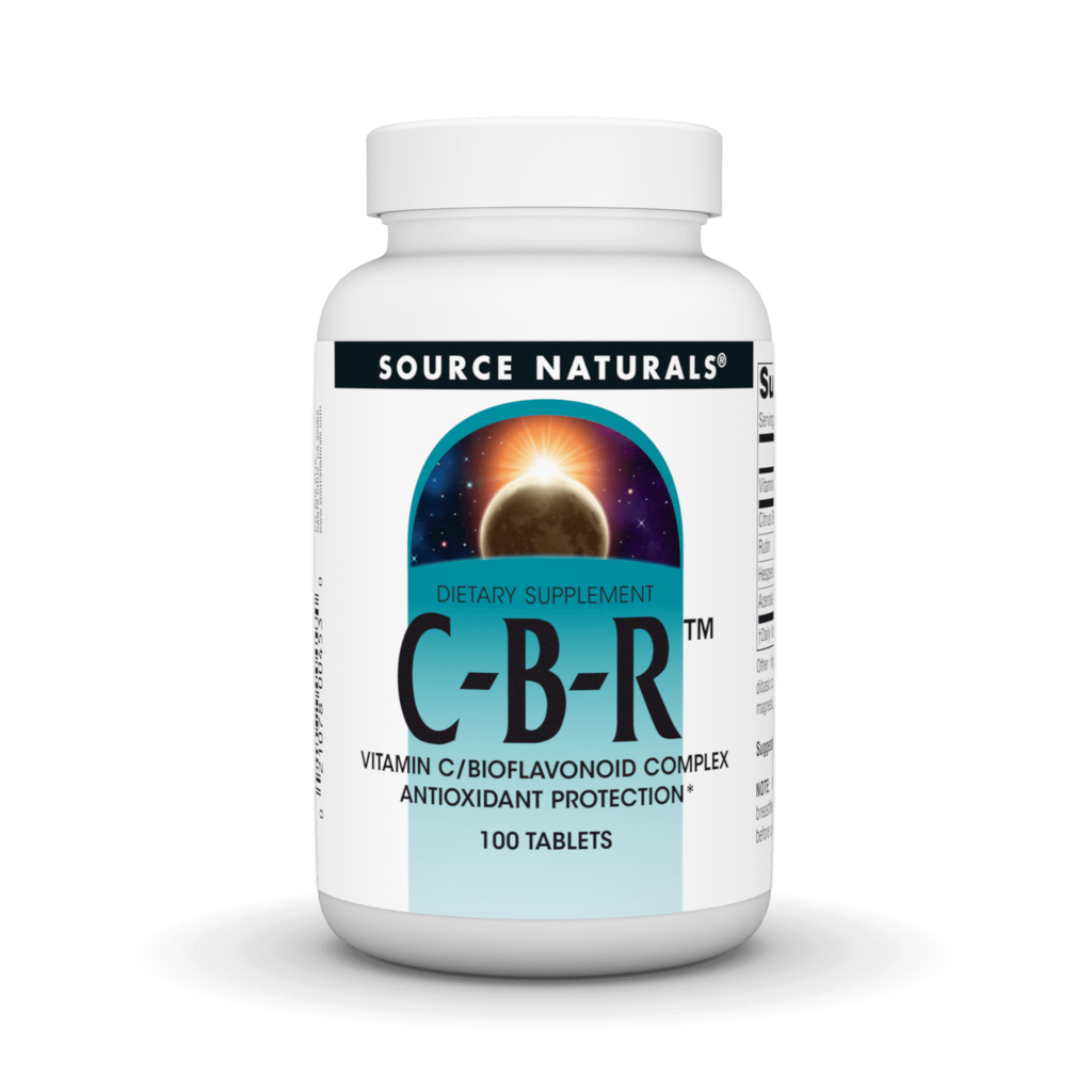Source Naturals C-B-R Citrus Bioflavonoid Complex 100 Tablets