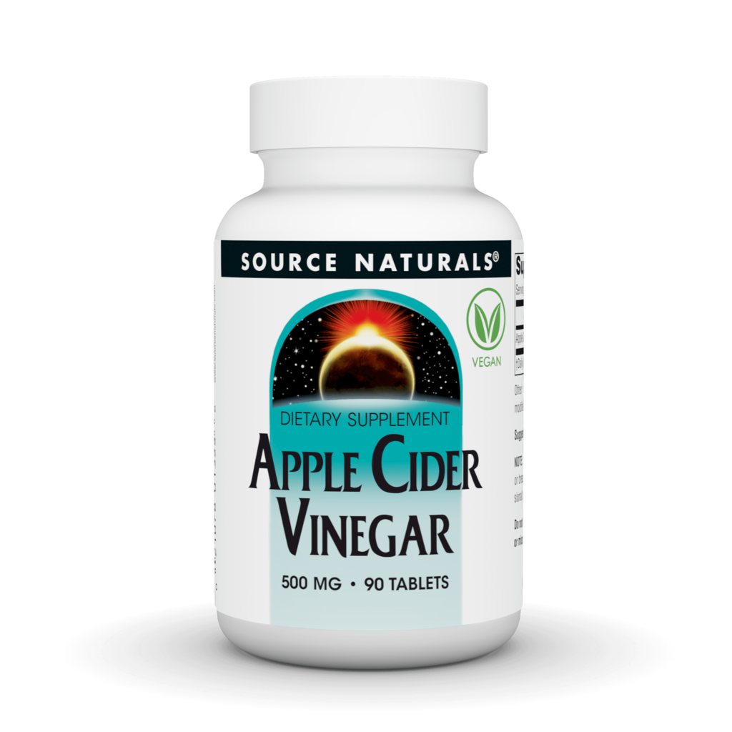 Source Naturals Apple Cider Vinegar 500mg 90 Tablets