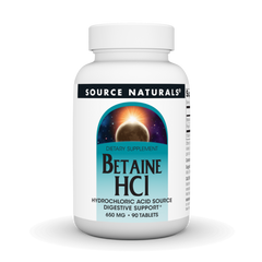 Source Naturals Betaine HCL 90 Tablets