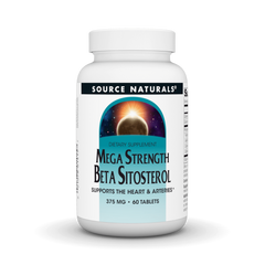 Source Naturals Beta Sitosterol Mega Strength 375mg 60 Tablets