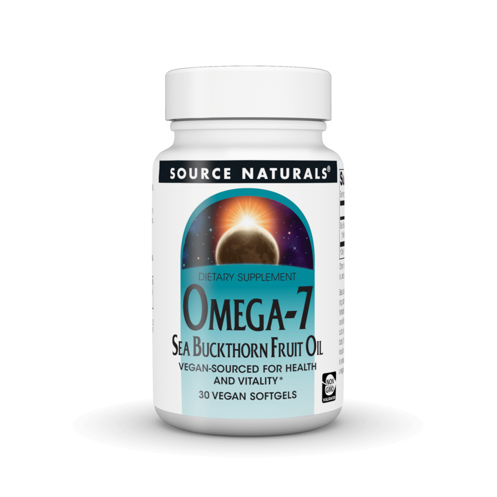 Omega-7 Sea Buckthorn Fruit Oil 60 Softgels