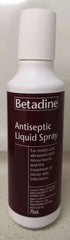 Betadine Antiseptic Liquid Spray 75ml betadine,Betadine Antiseptic Liquid Spray,issues