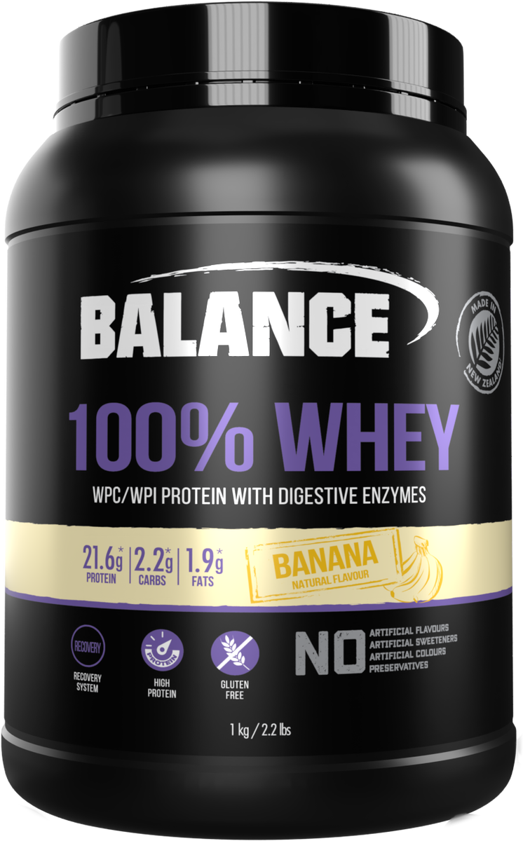 Balance 100% Whey Banana 1kg