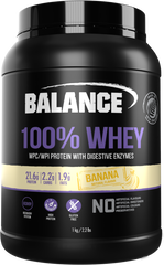 Balance 100% Whey Banana 1kg