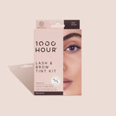 1000 Hour Eyelash and Brow Dye Kit Plant Extract - Dark Brown - DominionRoadPharmacy