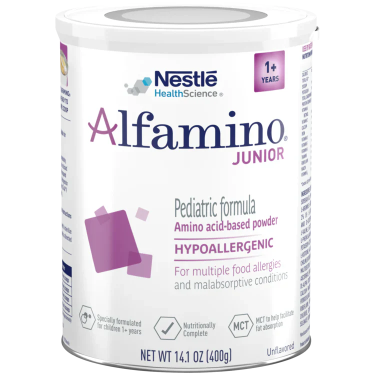 ALFAMINO Junior powder 400 gm alfamino,cows milk allergy,food allergies,issues,malabsorption