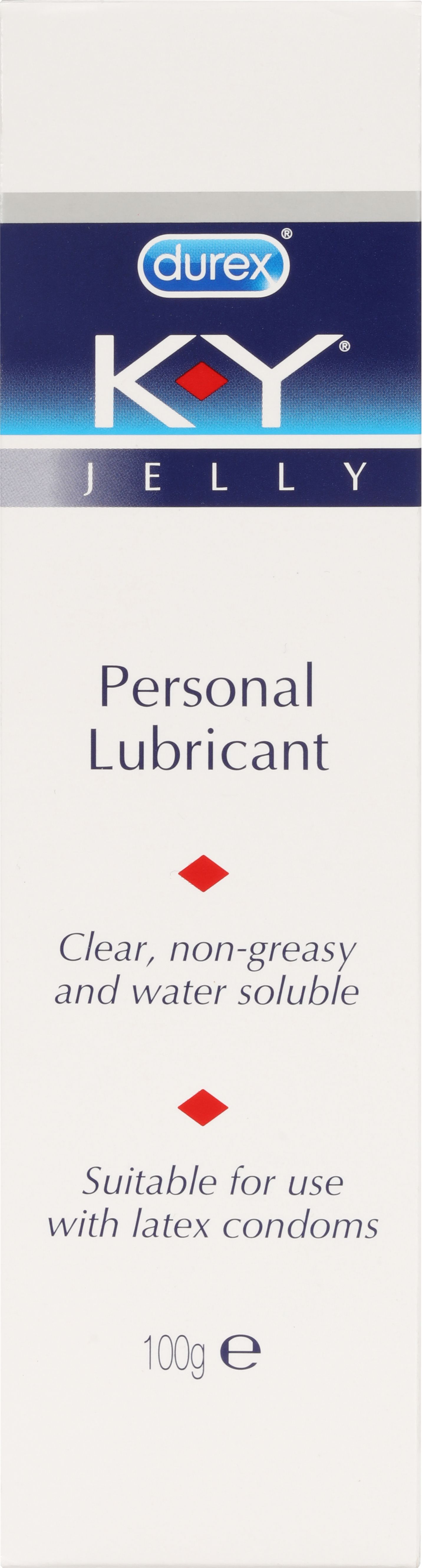 Durex K-Y Jelly Personal Lubricant 100g condoms,durex,durex condoms,issues