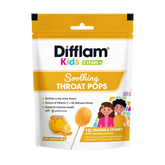 Difflam Kids Soothing Throat Pops Manuka Honey