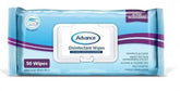 Advance® Disinfectant Wipes Alcohol and chlorine free,Broad spectrum antimicrobial efficacy,cleaning of non-invasive medical devices,Disinfectant Wipes,Disinfects and cleans,issues,one wipe for hands