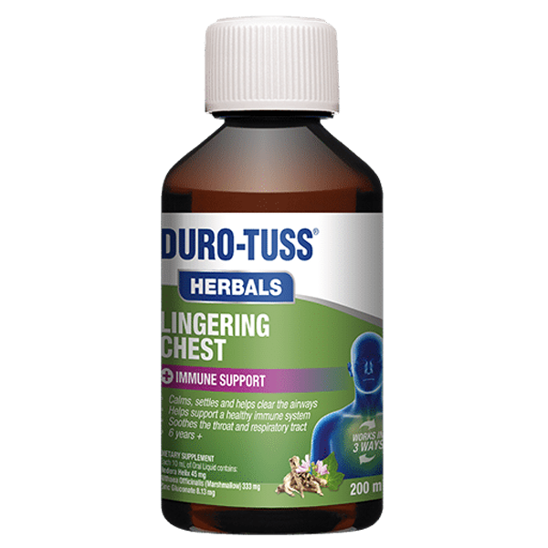 Duro-Tuss Lingering Chest + Immune Support 350ml