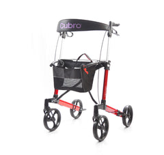 Cubro Freiheit X3 aluminium walking frame aluminium walking frame,Basket load capacity of 5kg,Cubro Freiheit X3 aluminium walking frame,frame folds easily for transport,issues,Light and reliable brakes with locking function,Lightweight aluminium frame,Lig
