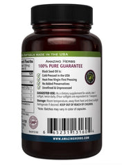 Black Seed Oil Premium 1250mg XL 60SG Antimicrobial And Antioxidant,healthy digestive tract,healthy joints,issues,liver support,respiratory health,Support for renal function,Supports the body’s natural defenses