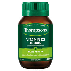 Thompson's Vitamin D3 1000IU 240 Tablets