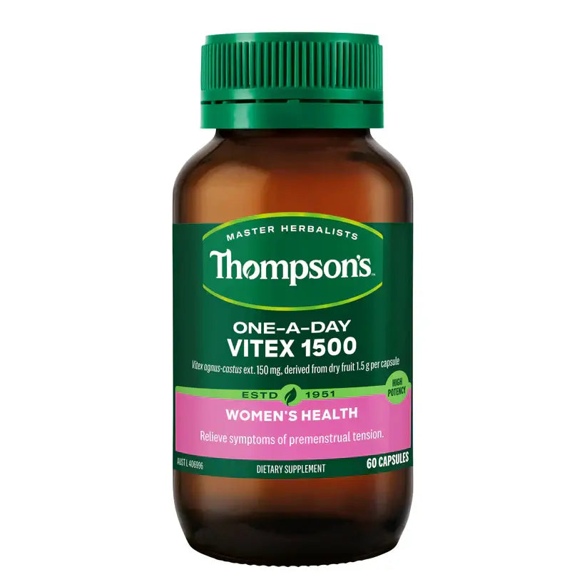 Thompson‘s Vitex 1500mg 60 Capsules cheaper than bargain chemist,cheaper than chemist warehouse,cheaper than pharmacy direct,covid,Immunofort,issues,Milk Thistle 42000mg,new,organic zinc,thompsns organic zinc,thompsons,Vitex 1500mg,zinc