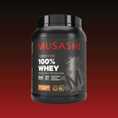 Musashi 100% Whey Salted Caramel 900g – Whey Protein Powder