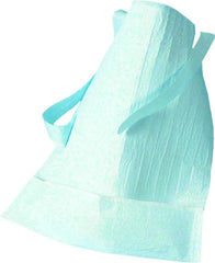 Advance® Disposable Clothing Protectors any spills,clothing beneath.,clothing during mealtimes,disposable,Disposable AdultClothing Protectors,Front pocket,issues,No laundry cost,not penetrate,polyethylene centre