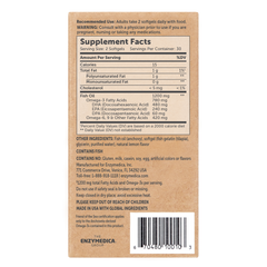 Enzymedica Aqua Biome Fish Oil Classic Strength 60 softgels Enzymedica,Enzymedica aqua biome fish oil,fish oil,issues