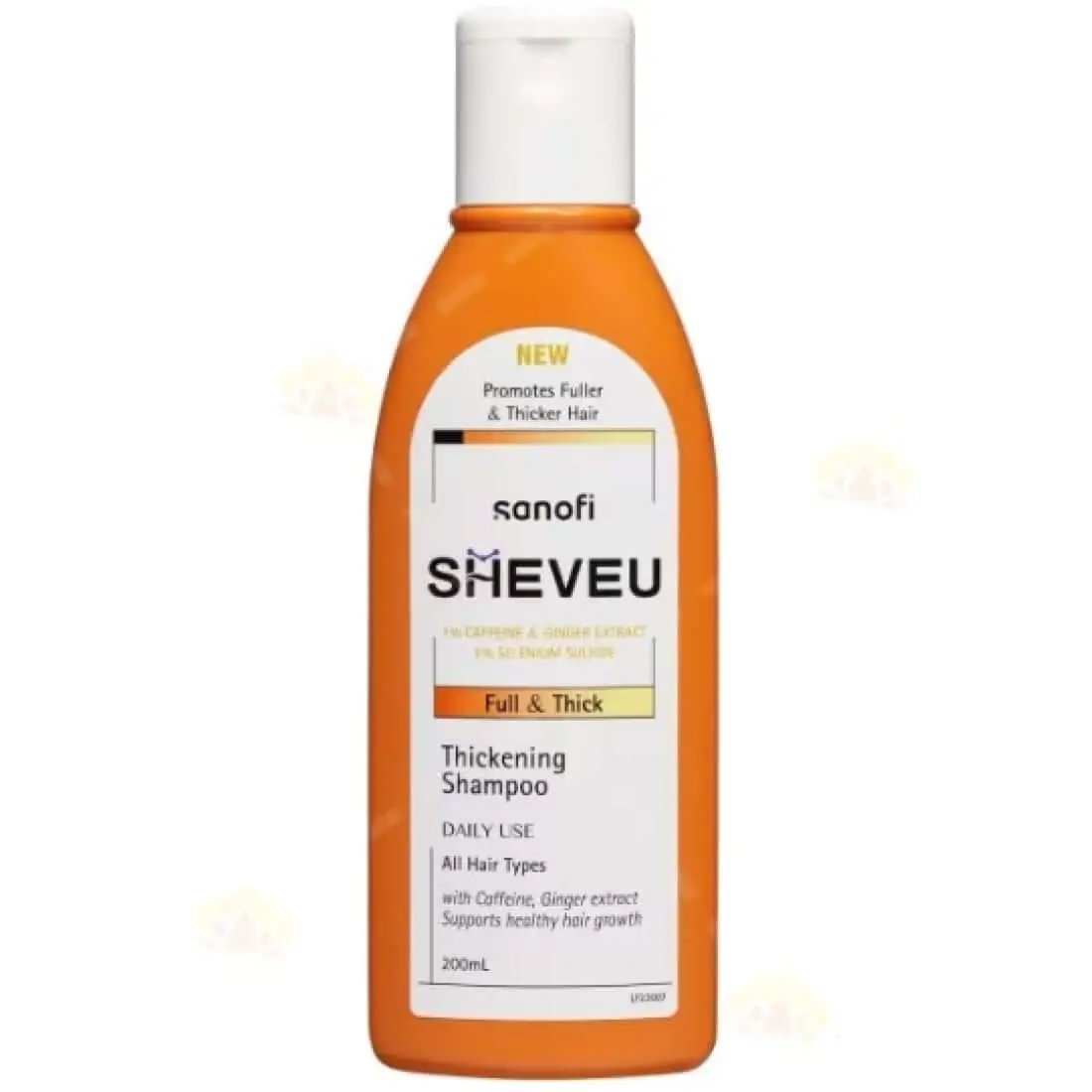 Sheveu Full & Thick Thickening Shampoo 200ml geranium-scented natural shampoo,hair care,Hair Shampoo,issues,natural shampoo,shampoo,Travel Set Shampoo