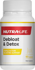 NutraLife Debloat & Detox 60 capsules bloating,detox,issues,NutraLife Debloat & Detox