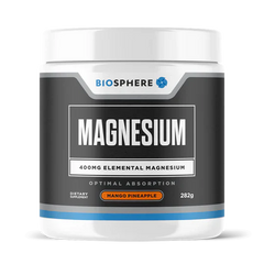 Biosphere Magnesium powder 282 gm MANGO PINEAPPLE Flavour