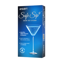 2San Safe Sip+™ Drink Test Sticker