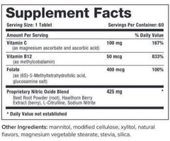 HumanN Neo40 Professional Nitric Oxide Formula Supports Healthy NO Levels and Circulation Dietary Supplement 60 Tablets