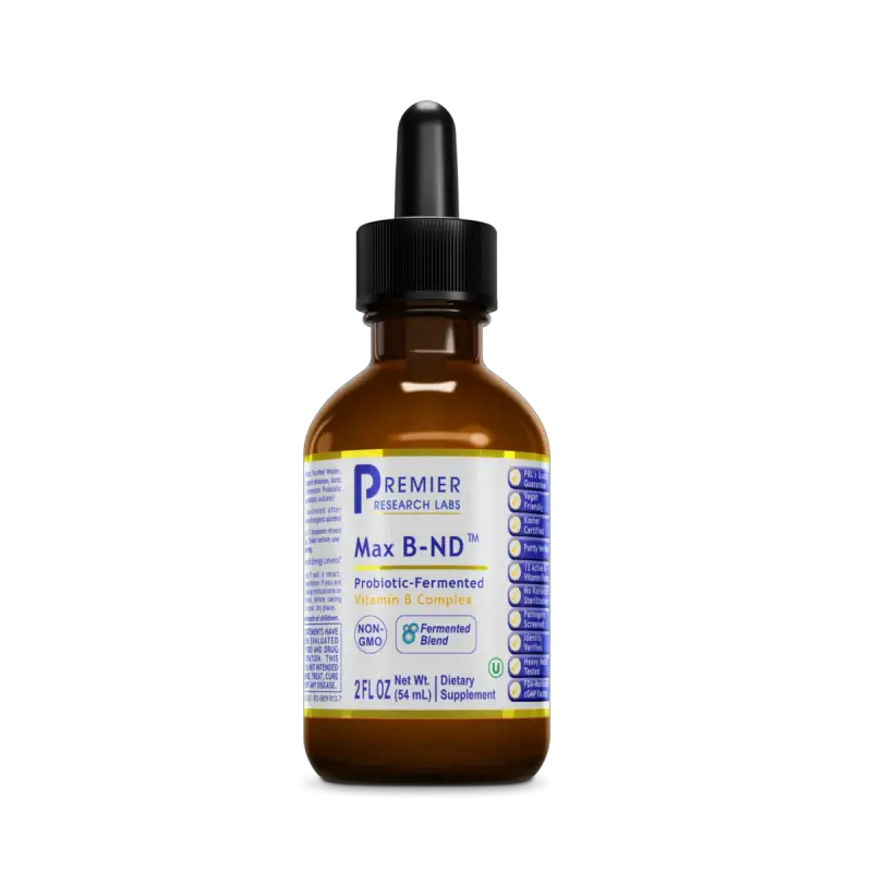 PRL Max B-ND Fermented Immune Support Vitamin C Capsules 2 Oz