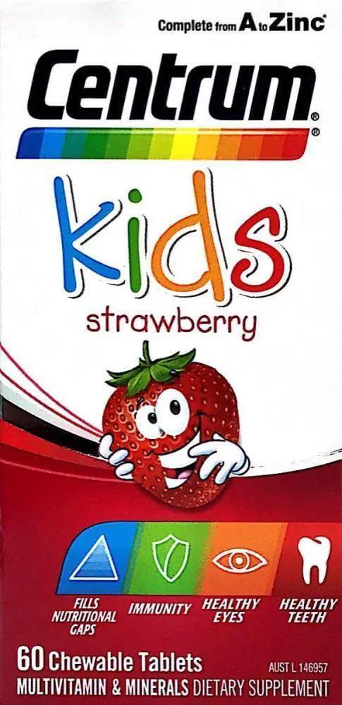 Centrum kids 60 chewable tablets Strawberry centrum,centrum for kids,Centrum kids 60 chewable,centrum strawberry,issues,multivitamin
