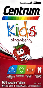 Centrum kids 60 chewable tablets Strawberry centrum,centrum for kids,Centrum kids 60 chewable,centrum strawberry,issues,multivitamin