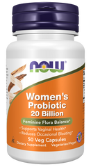 NOW Women's Probiotic 20B Digestive and Immunity Probiotic 50 Veg Caps
