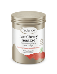 Radiance Tart Cherry GoutEze Capsules 90s issues,TART CHERRY GOUTEZE 90’S