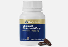 Bioceuticals Ubiquinol BioActive 300mg CoQ10 30 Soft Caps Active Form of CoQ10,An anti-inflammatory and powerful antioxidant.,antioxidant,bioceuticals,cardiovascular,cardiovascular health,Christmas gift,christmas sale,google,high strength antioxidant,immu