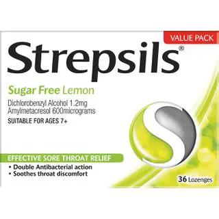 Strepsils Sugar Free Lemon Lozenges 36 Christmas gift,christmas sale,issues,lemon lozenges,strepsils,sugar free