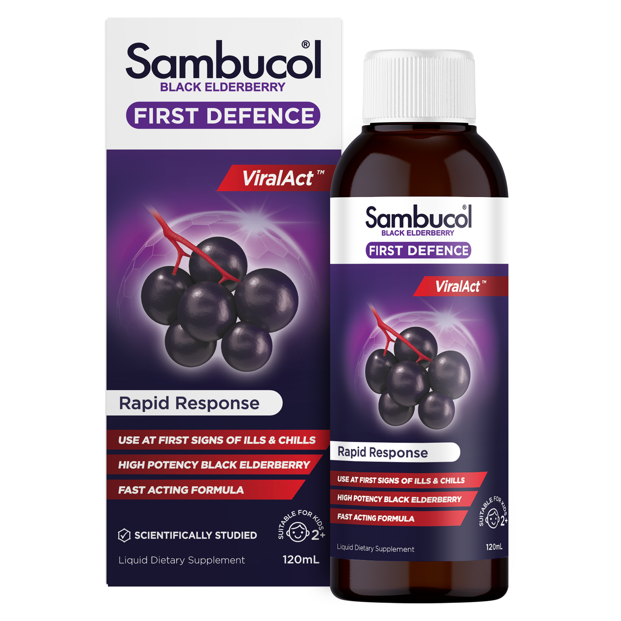 Sambucol ViralAct 1st Defence Liquid 120ml