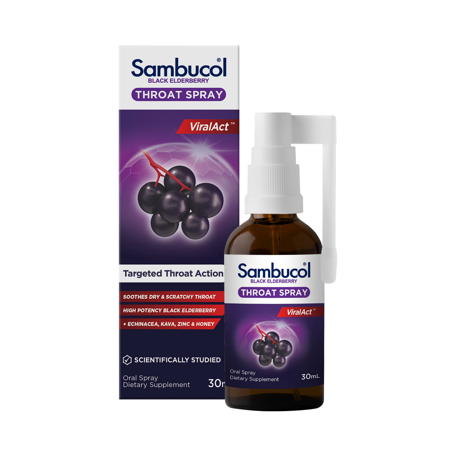 Sambucol ViralAct Throat Spray 30ml