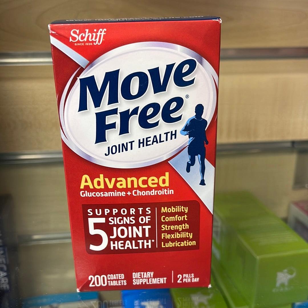 Schiff Move Free Advanced Joint Supplement, 200 Tablets