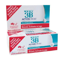 NEAT 3B Sweat Rash Cream 75g Tube for Action Relief from Chafing chafing relief,NEAT 3B cream,optimized,skin irritation treatment,sweat rash cream