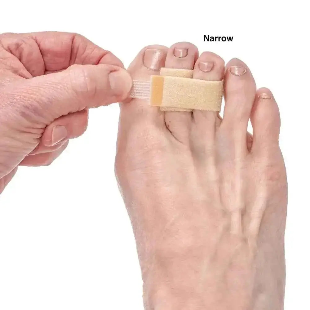 Allcare 3pp Toe Loops dense foam,Light control,Lined in thin,no hard edges,relieve pain