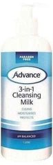 Advance® 3-in-1 Cleansing Milk Cleansing Milk,Deodorising,issues,Moisturising,moisturising product.,No-rinse formula,Non-irritating,Paraben Free,PH Balanced,pleasant smell,protects sensitive skin,refreshing scent