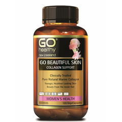 Go Healthy Beautiful Skin Collagen Support 120 Capsules beautiful skin,collagen,go beautiful skin,go healthy,Go Healthy Beautiful Skin Collagen Support,issues,marine collagen,women