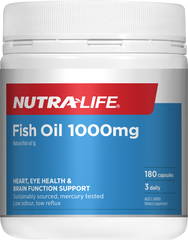 Nutra-Life Fish Oil 1000mg 180 Capsules