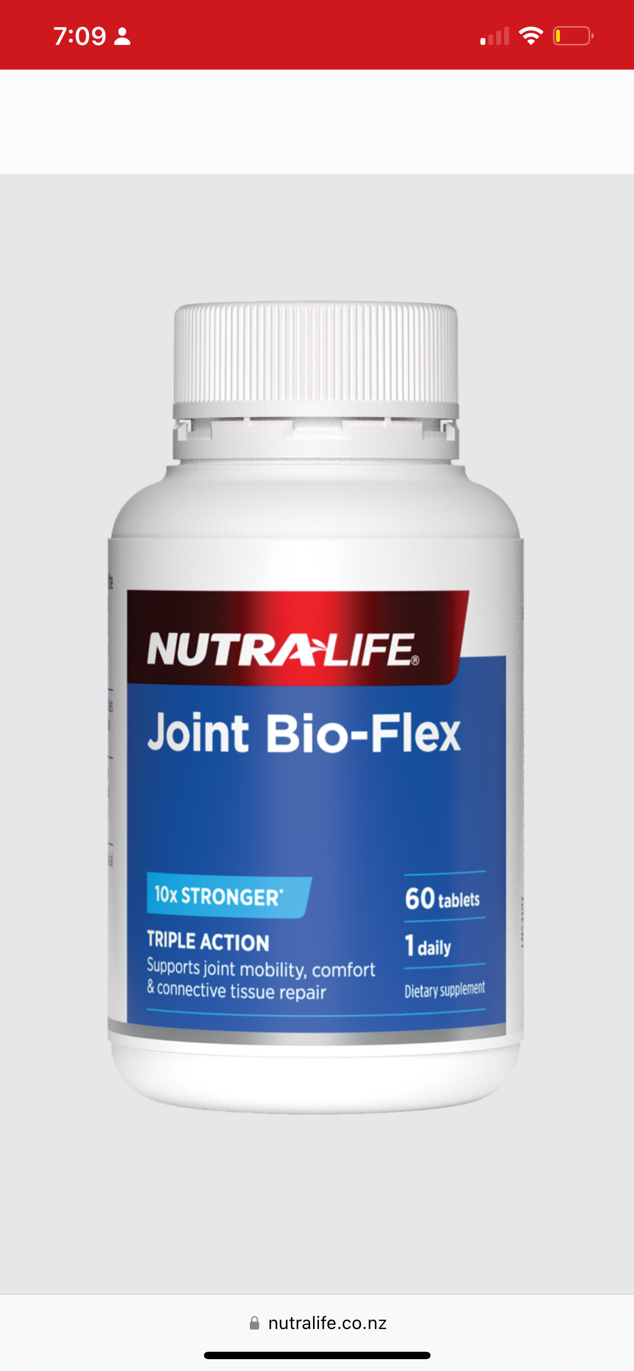 Nutralife Joint Bio Flex 60 tablets arthritis,arthritis joint pain,bio flex,cheaper than chemist warehouse,google,issues,joint pain,nutralife bio flex,nutralife joint,osteoarthritis