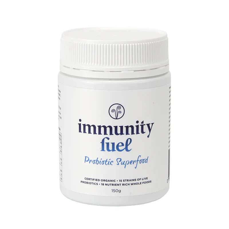 Immunity Fuel Original Probiotic Superfood Powder 150g 150gm,Alfalfa Grass,Barley Flakes,Barley Grass,Boost Immunity,Brown Rice,Buckwheat,Chickpeas,Daily Wellness & Immunity,Digestion immunity reproductive,digestive health,gluten free,Gluten Free Certifie