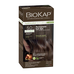 BioKap Delicato Rapid 5.0 Natural Light Chestnut Hair Dye 135ml
