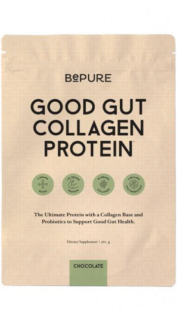 BePure Good Gut Collagen Protein Chocolate Refill collagen,collagen formula,collagen powder,Collagen Protein,Collagen Protein Chocolate,collagen repair,collagen sachets,collagen support,Good Gut,Good Gut Collagen,google,Gut Collagen,Gut Collagen Protein,G