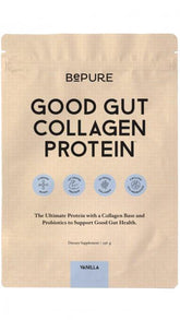 BePure Good Gut Collagen Protein Vanilla Refill Bone and joint health,collagen,collagen formula,collagen powder,Collagen Protein,Collagen Protein Chocolate,collagen repair,collagen sachets,collagen support,Digestion and bloating,Exercise performance,Good